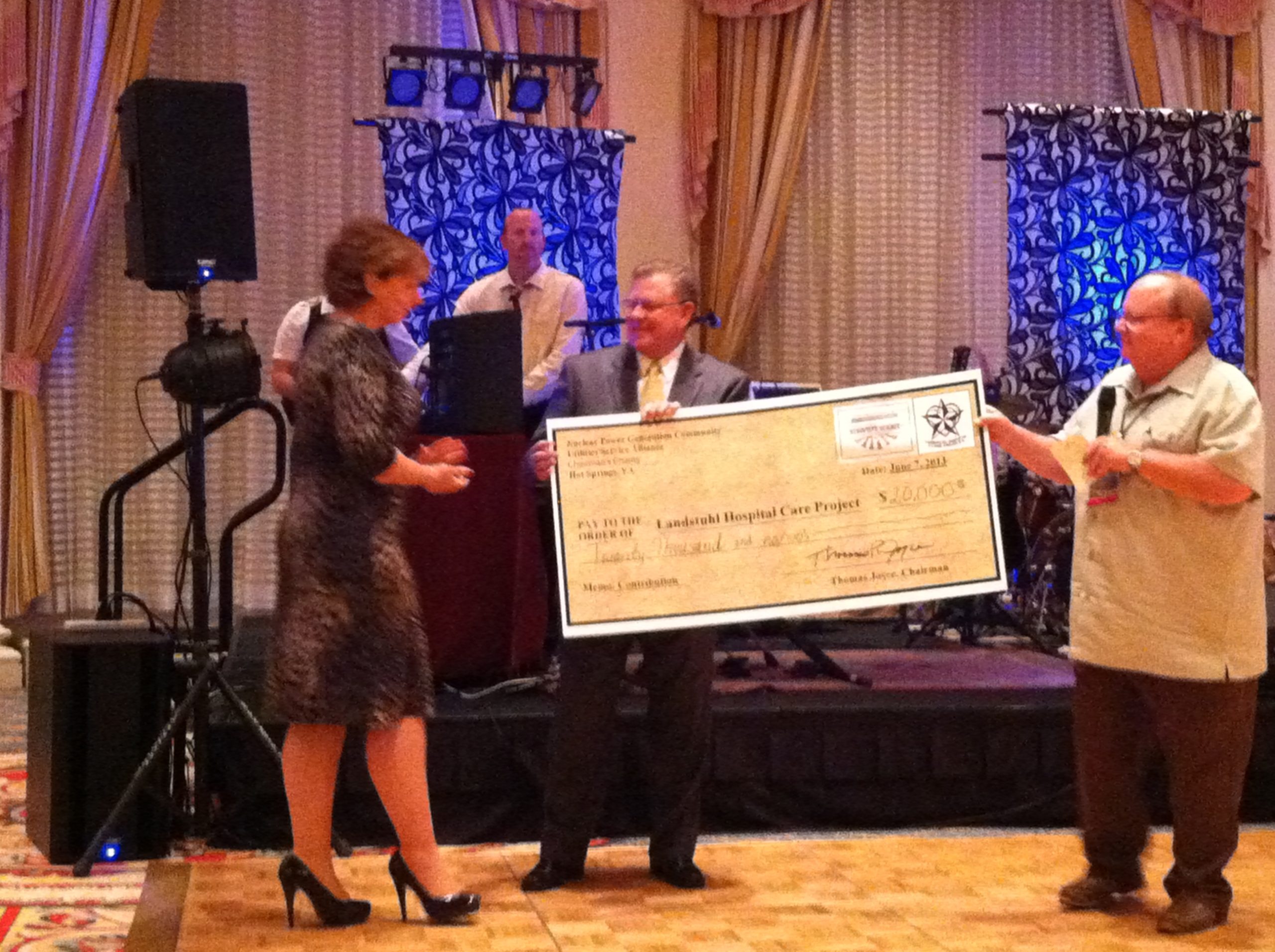 USA Raises Money for the Landstuhl Hospital Care Project