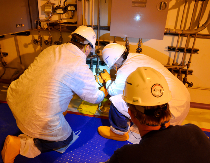 Photos from the Field: Outage work commences at Fermi 2