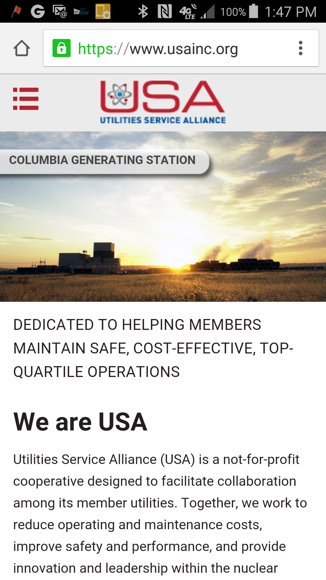 USA website is now mobile