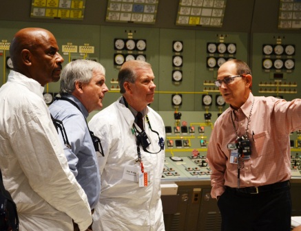 NRC Chairman, U.S. congressman visit Fermi 2