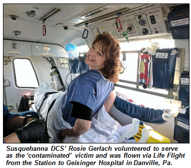 Annual Contaminated Injury Drill a success for community: USA Member Susquehanna coordinates six offsite agencies