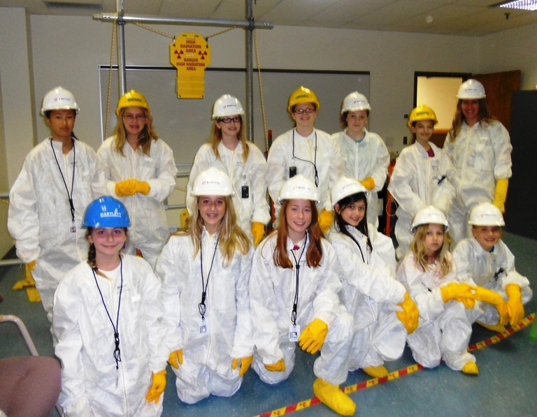 Girl Scouts get nuclear at Monticello and Prairie Island