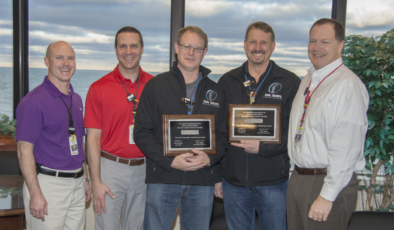 Cook recognized for dry cask campaign